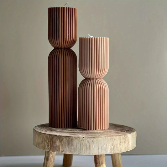 Cylindrical Aesthetic Candle Molds